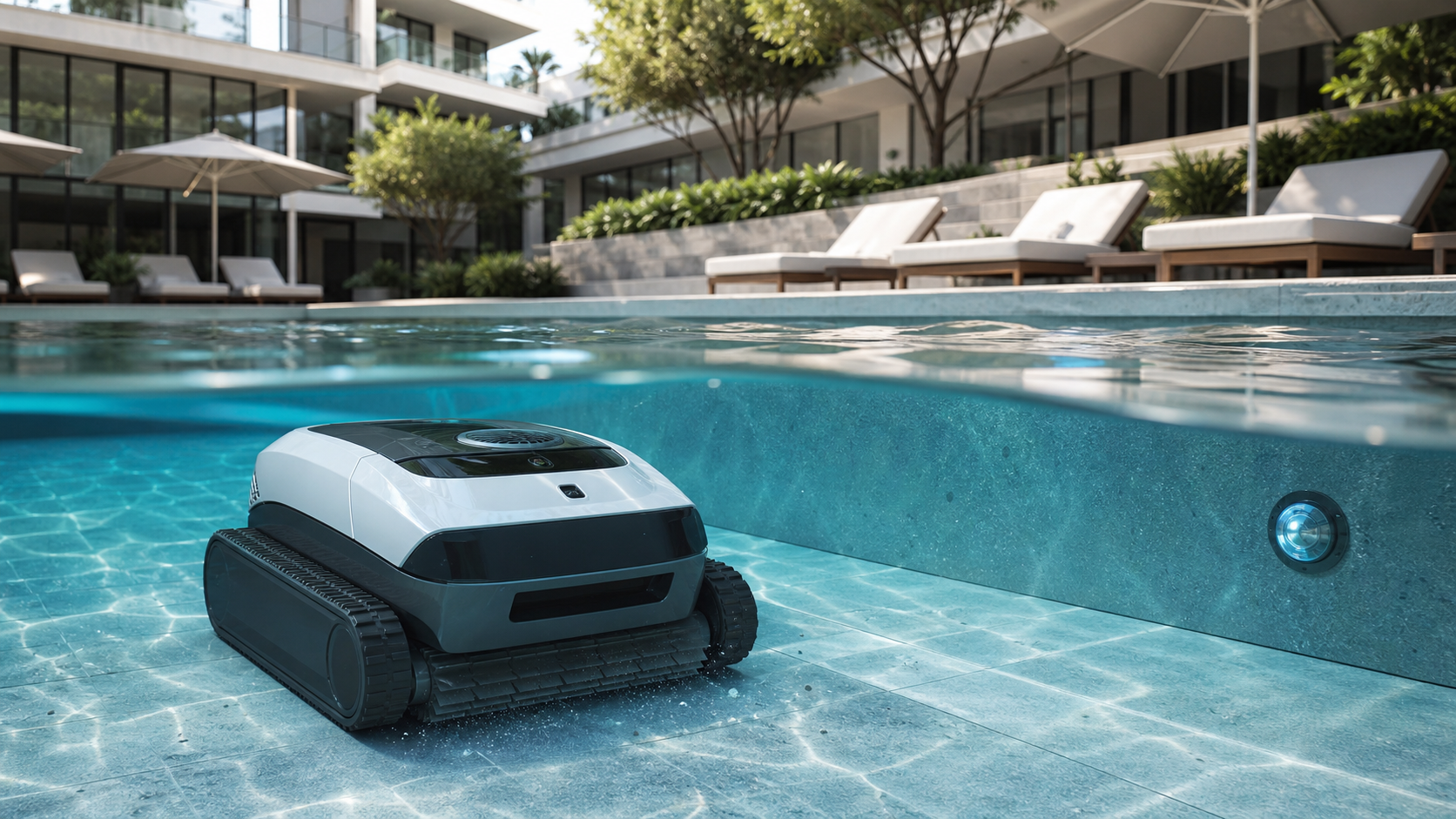 Pool cleaning robot service