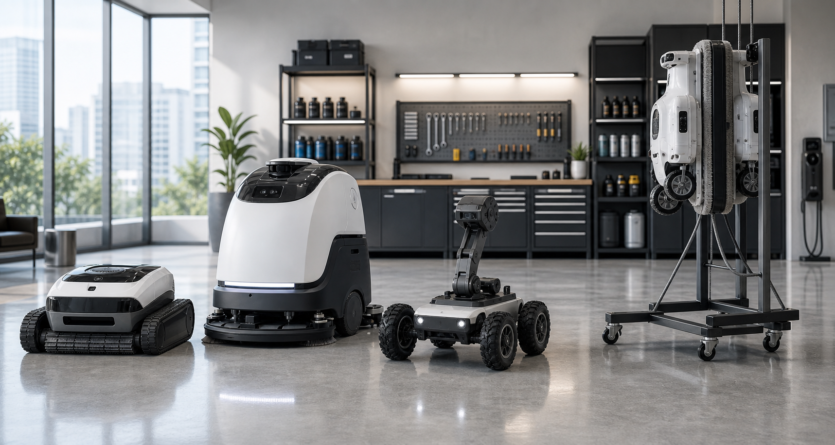 Robotics cleaning solution range